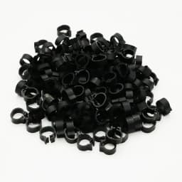 100Pcs Pigeon Leg Poultry Dove Bird Chicks Duck Parrot Clip Rings Band Foot Ring Pigeon Supplies Inner Diameter 8mm Width 5mm