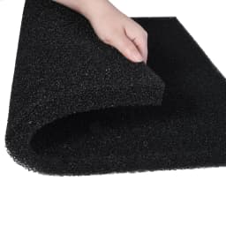 15 PPI Aquarium Filter Sponge Open Cell Foam Sheet Bio Sponge Filter Media Pad HMF Fish Tank Sump Divider Cut-to-Size Foam