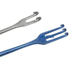 GREATLH Ophthalmic Surgical Instrument Ophthalmology Pulling Hooks Lacrimal Sac Retractor Pet Surgical Instruments