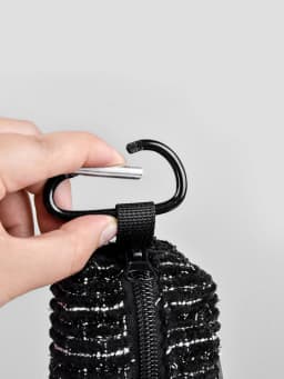 1PCS Fashion Design Pure Color Dog Poop Bag Holder for Leash Attachment(No Poop Bag And Leash)