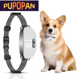 New Smart Dog Bark Collar, Rechargeable Smart Barking Collar, Anti Bark Training Collar Adjustable Sensitivity