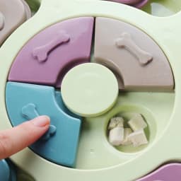 Interactive Cat Dog Puzzle Toy Slow Food Bowls for Cats Small Dogs Kitten Pet Training Toys Improve IQ Game Juguetes Para Gatos