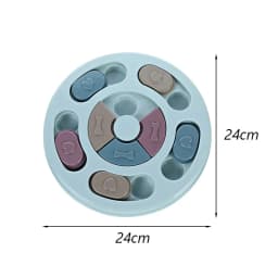 Interactive Cat Dog Puzzle Toy Slow Food Bowls for Cats Small Dogs Kitten Pet Training Toys Improve IQ Game Juguetes Para Gatos