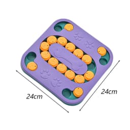 Interactive Cat Dog Puzzle Toy Slow Food Bowls for Cats Small Dogs Kitten Pet Training Toys Improve IQ Game Juguetes Para Gatos