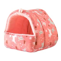 Hamster House Guinea Pig Nest Small Animal Sleeping Bed Winter Warm Cotton Mat Soft Rodent Guinea Pig Rat Squirrel Bed Cages