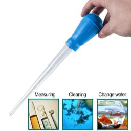 Lengthen 54cm Fish Tank Feces Cleaning Straw Siphon Water Changer Aquarium Cleaner Dropper Aquarium Accessories Cleaning Tools