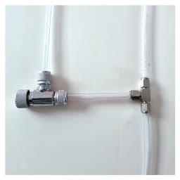 Aquarium CO2 Air Connection Valve Multiple Diverter CO2 System Accessories Air Pipe Stainless Steel Multiple Diverter 4 * 6mm