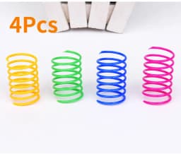 Kitten Coil Spiral Springs Cat Toys Interactive Gauge Cat Spring Toy Colorful Springs Cat Pet Toy Pet Products