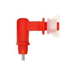 New Chicken Water Nipple Drinkers Rabbit Quail Chicks Turkeys Ducks Poultry Water Nipples Leak-Proof Automatic Spring Type 5 Pcs