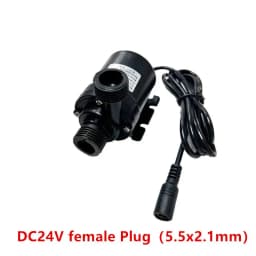 Water Pump 12v High Pressure Ultra Quiet Solar DC 24V Lift 5M 800L/H Brushless Motor Submersible Water Pumps Quick Break Joint