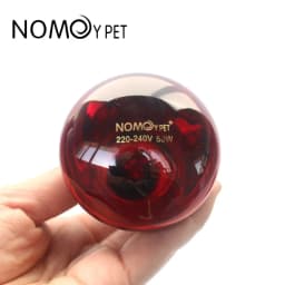 Reptile Heat Lamp Bulb Infrared Basking Spot Lamp 110V/220V Amphibian Snake Lamp Heat Reptile Bulbs 25W 50W 100W Luz Terrario