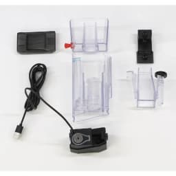 Bubble Magus Mini Q Skimmer Built-in Hanging Cylinder Type DC Needle Brush Water Pump for 75L Aquarium