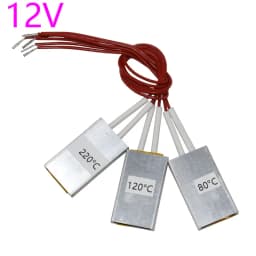 220V/12V 80-220 Degrees Celsius PTC Heaters Heating Element Hair Dryer Accessories Curlers Heater Poultry Incubator 1 Pc