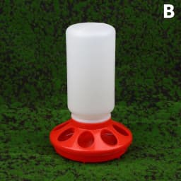 Poultry Thickened Feeder And Drinker Water Food Dispenser Automatic Chicken Birds Chick Waterer Feeding Bucket Container