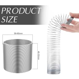 2pcs Squirrel Proof Spring Anti Raccoon Proof Hanging Compression Outdoors Spring For Bird Feeder Station Wrap Around Protection