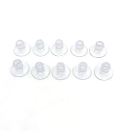 10Pcs Transparent Black Aquarium Suction Cup Air Tube Holder Sucker for Fish Tank Pump Oxygen Air Tube Fixing Clip Accessories
