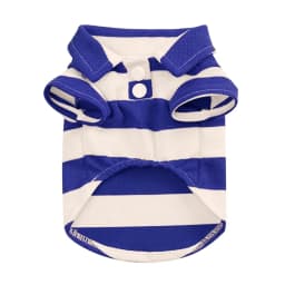 Stripe Dog Shirt Breathable Polo Shirts Summer Dog Clothes for Small Medium Dogs Cat Girl Boy Puppy Chihuahua Yorkie Pet Apparel