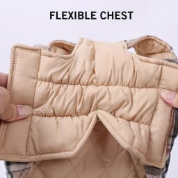 Reversible Dog Jacket Winter Dog Clothes Waterproof Checked Soft Quilted Coat for Small Large Dogs Warm Pet Vest French Bulldog