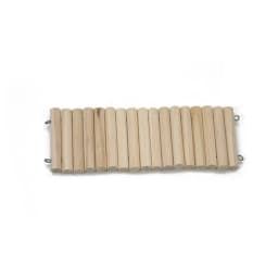 Bendable Hamster Climbing Ladder Wooden Multifunctional Hamster Habitat Toy Cage Decoration Easy To Install