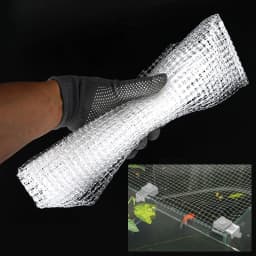 Aquarium Anti Jump Net Transparent Invisible Net with Clips Fish Tank Anti Escape Aquarium Accessories Decorations