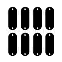 Wholesale 20Pcs Tag Dog For Collar Name Charm ID Tag Oval Custom Aluminum Pet Dog Pet Tag Personalized Engraved Dogs Cat ID Tags