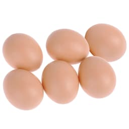 6/12Pcs Plastic Eggs Chicken House Small Fake Eggs Farm Animal Supplies Cages Accessories Guide Chicken Nest Egg Painting