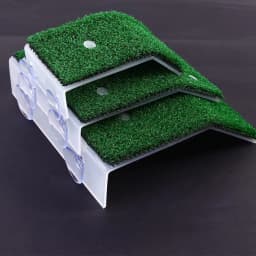 1 PCS Turtle Basking Platform Durable Turtle Floating Island Suction Cup Simple Creative Simulated Lawn