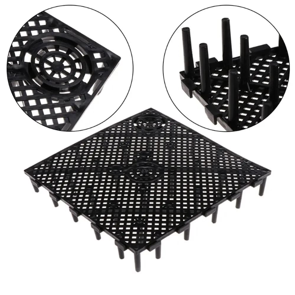 Plastic Fish Tank Bottom Filter Plate Jack Up Fish Tank Accessories Aquarium Divider Filtration Isolation Board Partition