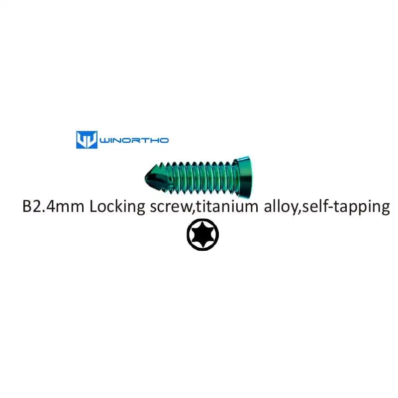 B1.6 2.4 3.2 4.0 MM LOCKING SCREWS ALPS Veterinary Instrument small animal orthopedic surgical plates tplo vet supply tool pet