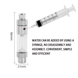 Aquarium CO2 Bubble Meter Water Injection Version CO2 Regulator Generator Reaction System Fish Tank CO2 Equipment Accessories