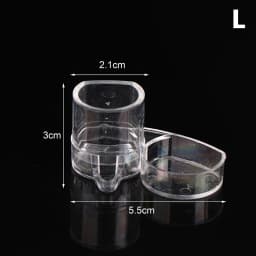 1Pc Round Design Food&Water Feeding Area For Ant Nest Ant Farm Acrylic Insect Ant Nests Feeding Area Pet For Ants
