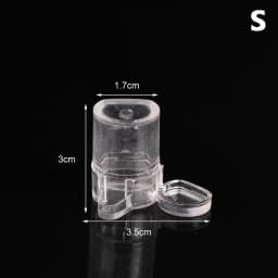1Pc Round Design Food&Water Feeding Area For Ant Nest Ant Farm Acrylic Insect Ant Nests Feeding Area Pet For Ants