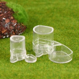 1Pc Round Design Food&Water Feeding Area For Ant Nest Ant Farm Acrylic Insect Ant Nests Feeding Area Pet For Ants
