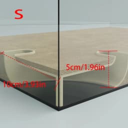 Underground Corner Tunnel for Aquarium Cave/ Fish Tank for Aquatic Pets To Breed Play AndRest Fish Tank Ornaments