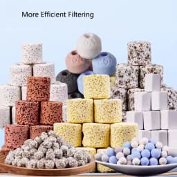 250g 500g 1000g 14 Types Aquarium Bio Balls Biochemical Ball Filter Media for Aquarium Filter Accessories for Fish Tank Hot Sale