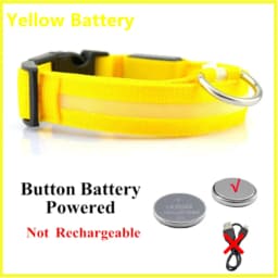 LED Luminous Collar Adjustable Glowing Dog Collar USB Rechargea Flashing Anti-Lost/Avoid Car Accident Collar Dogs Pet Products