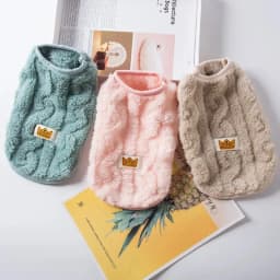 Soft Cozy Cat Clothes Winter Warm Fleece Costume Autumn Sphynx Vest Sweater for Small Dog Pullover Kitten Pet Jacket Coat Outfit