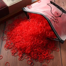 300PcsColourful Cat Dog Rubber Band Elastic Hair Bands Headband Children Pet Grooming Hair Accessory Girls Headwear