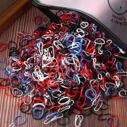 300PcsColourful Cat Dog Rubber Band Elastic Hair Bands Headband Children Pet Grooming Hair Accessory Girls Headwear