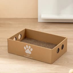 Cat Scratching Box Large Cat Cardboard House Corrugated Paper Cat Scratcher Pad Grinding Claw Furniture Protection Pet Supplies