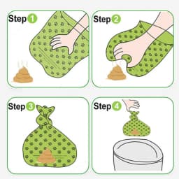 Cat Litter Shovel with Refill Bag For Pet Filter Clean Toilet Garbage Picker Cat Supply Cat Litter Scoop Box Self Cleaning Tools