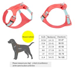 Pet Harness No Pull Nylon Reflective Dog Pocket Harness Adjustable Comfortable Control Training Walking Puppy Dog Accessories