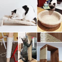 Natural Sisal Rope for Cat Tree Cat Scratching Post Replacemen Rope Sisal for Protect Sofa Cats Scratcher Rope Scraper Cats Toy