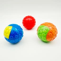 Dog Interactive Educational Sound Rubber Toy Ball, Training and Reassuring Company to Relieve Boredom, the Perfect Gift for Dogs