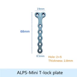 ALPS T Locking Plate 3.5/4.2/5.0/6.5 Titanium Alloy Veterinaria Pets Fracture Orthopedic Surgical Instruments Veterinary
