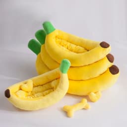 Banana Shape Pet Litter Dog Kennel Cat Litter Four Seasons General Warm Small Medium and Large Dog Bed Pet Sleeping Supplies