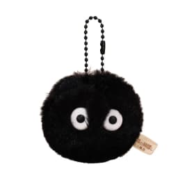 2/4/8PCS Black Elves Pet Toys Keychains Accessories Cute Plush Black Coal Ball Cartoon Bag Pendants