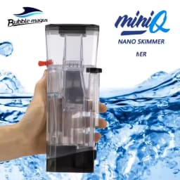 Bubble Magus BM Mini Q Internal Built-in Hanging Cylinder Type Nano Protein Skimmer for 20 Gallons/75L Marine Aquarium Tank