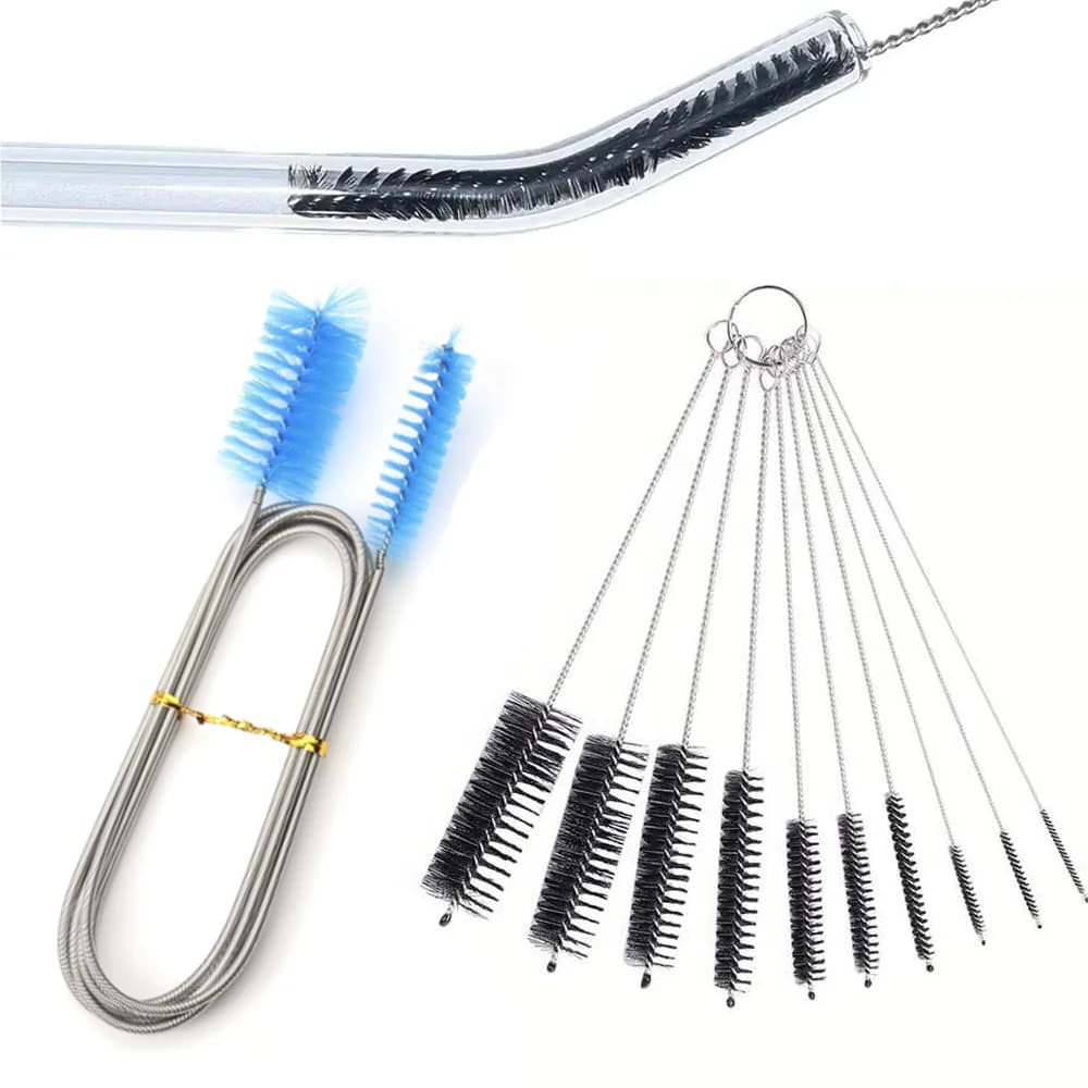 Fish Tank Pipe Cleaning Brush, 155cm Spring Brush, Double-Ended Hose Cleaning Brush, Trachea Pipe, U-shaped Pipe Cleaning Tool