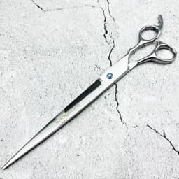 wingsbro 9 inch Professional pet shop scissors, dog grooming scissors straight scissors suitable for Big Dog hair trimming